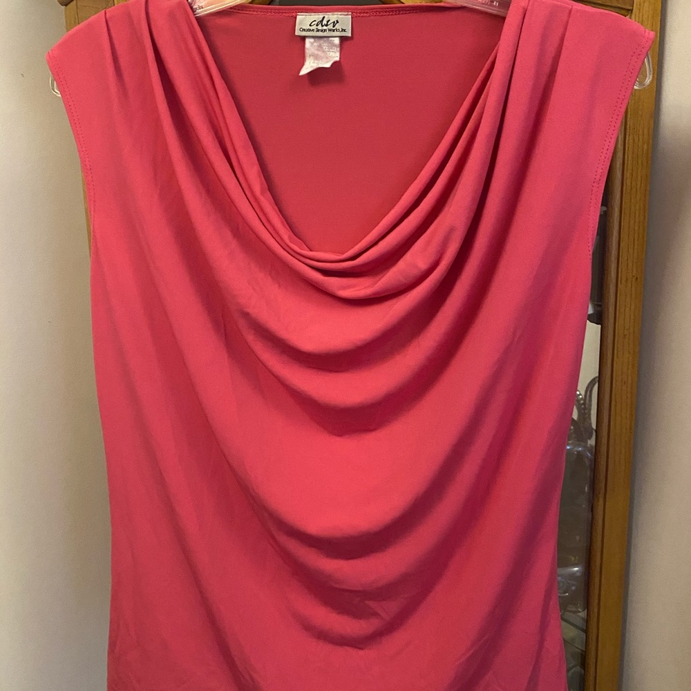 Creative Design Works Inc Pink Tank Top
